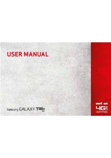 Samsung Galaxy Tab A 10.1 manual. Tablet Instructions.